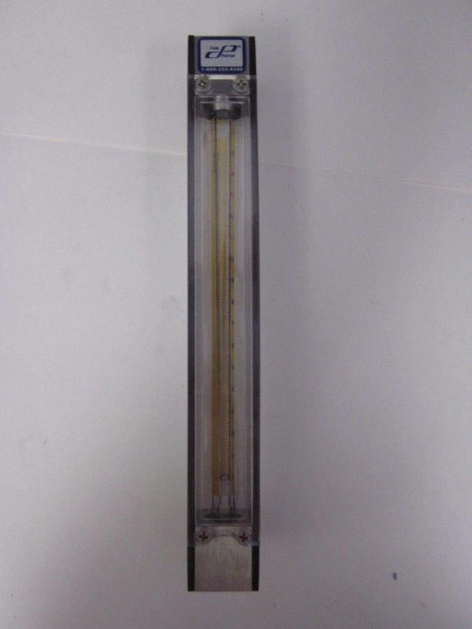 Used Cole Parmer N102-05 Valveless Flow Meter, 0-150 PSI, 1/4" Male - LOT of 2