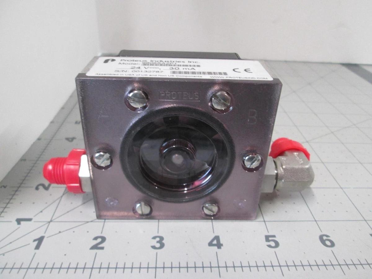 Proteus, Model 9806SA2P1, Fluid Flow Switch, 24V, 30mA, New