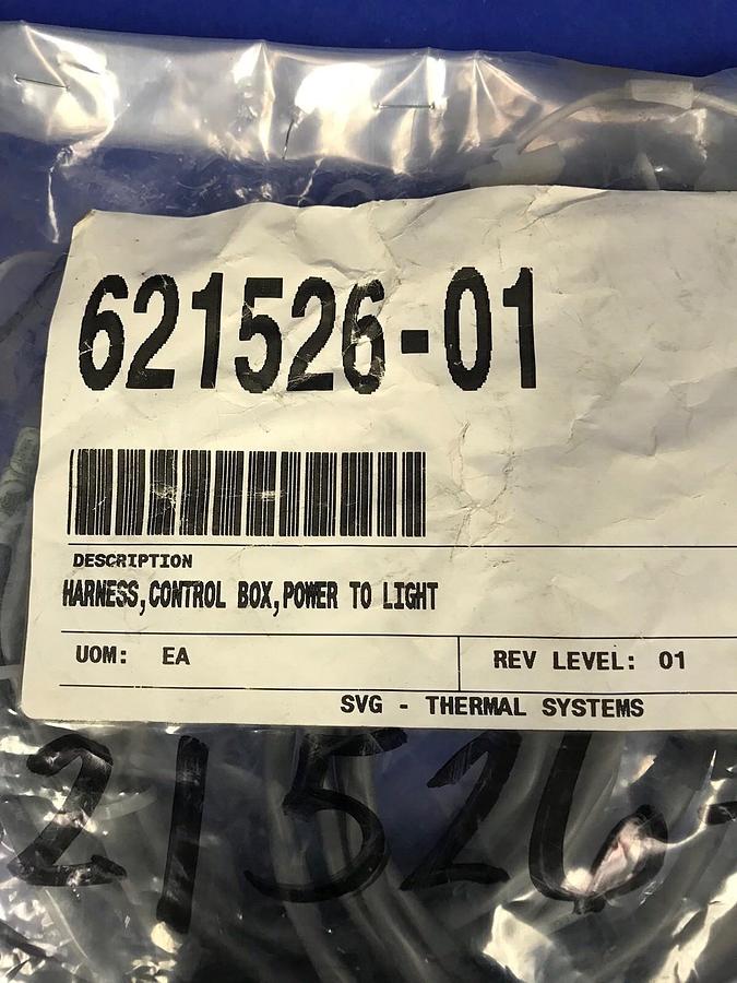 AVP furnace 621526-01 Power to Light Control Box Harness Assembly, New