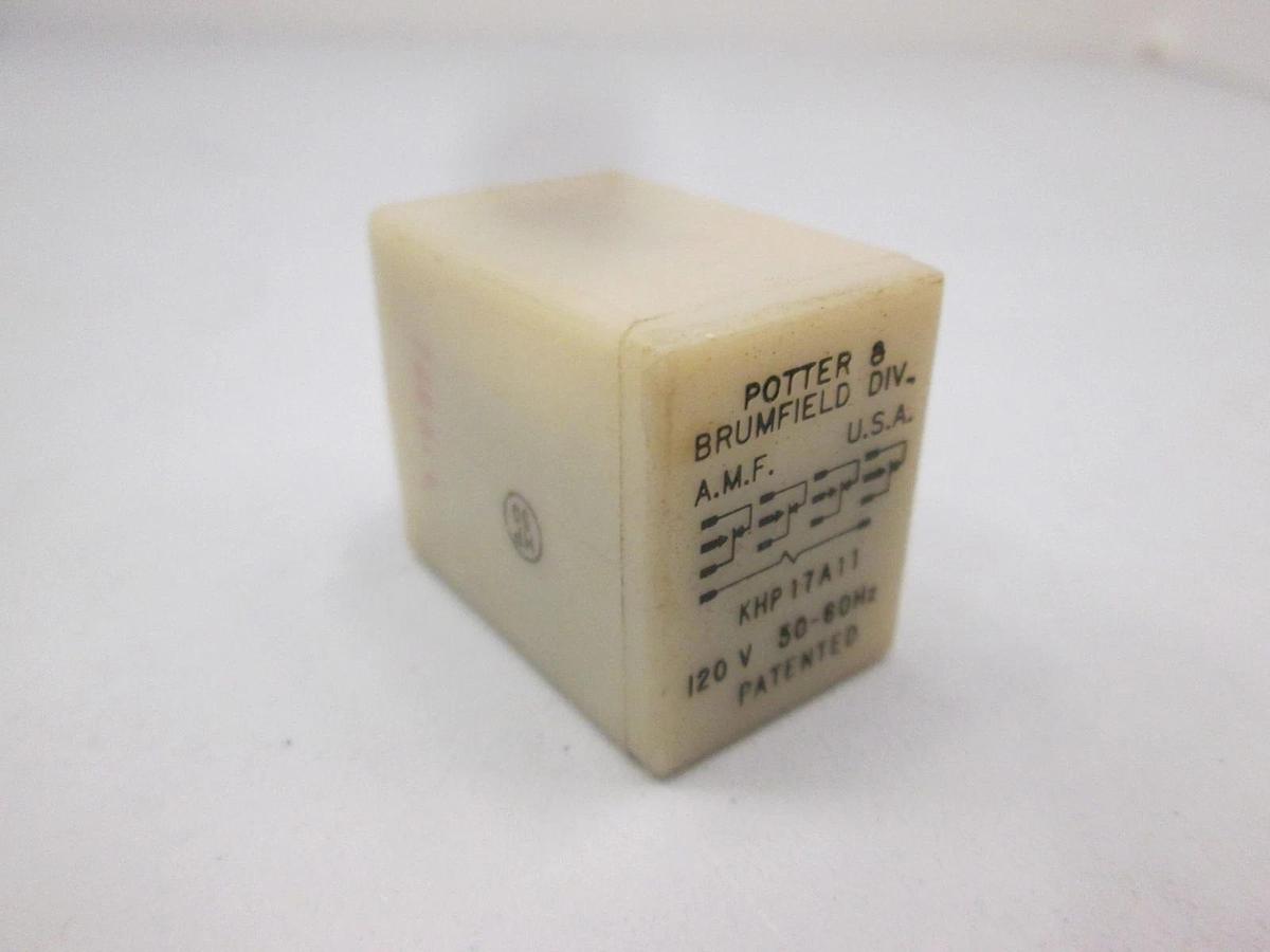 Used Potter & Brumfield, KHP17A11, Relay, 120V, Used