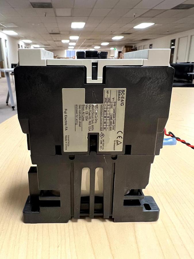 Used Fuji Electric FA, Contactor, SC-E4/G SE80AG, Used