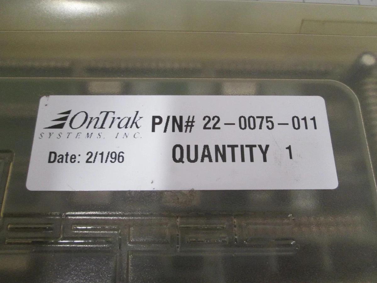 Ontrak Systems, 22-0075-011, Intelligent Stepper PCB Assy, New