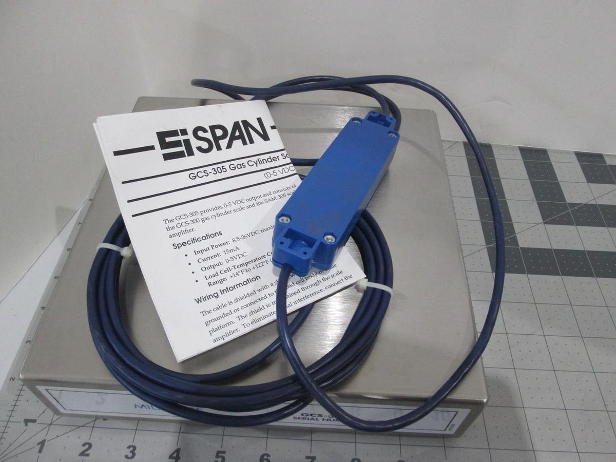 Used Millipore, GCS-305, Gas Cylinder Scale Amplifier, New