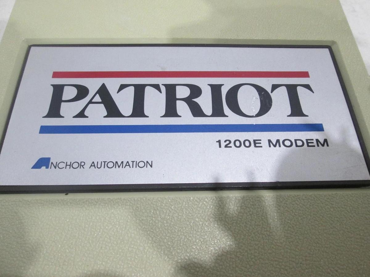 Used Anchor Automation, Patriot, 1200E Modem, MK12, Used