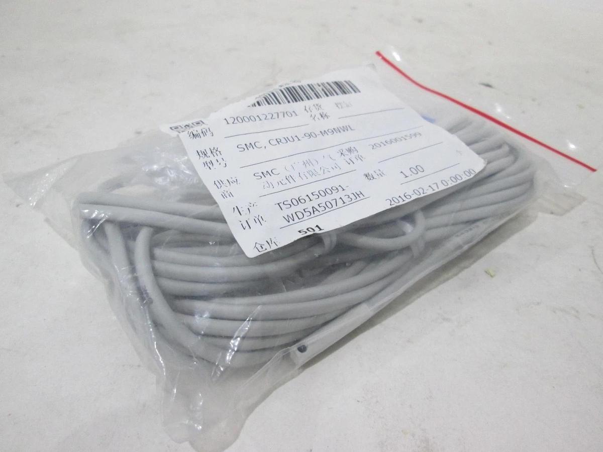 SMC, CRJU1-90-M9NWL, Magnetic Switch and Air Cylinder, Used