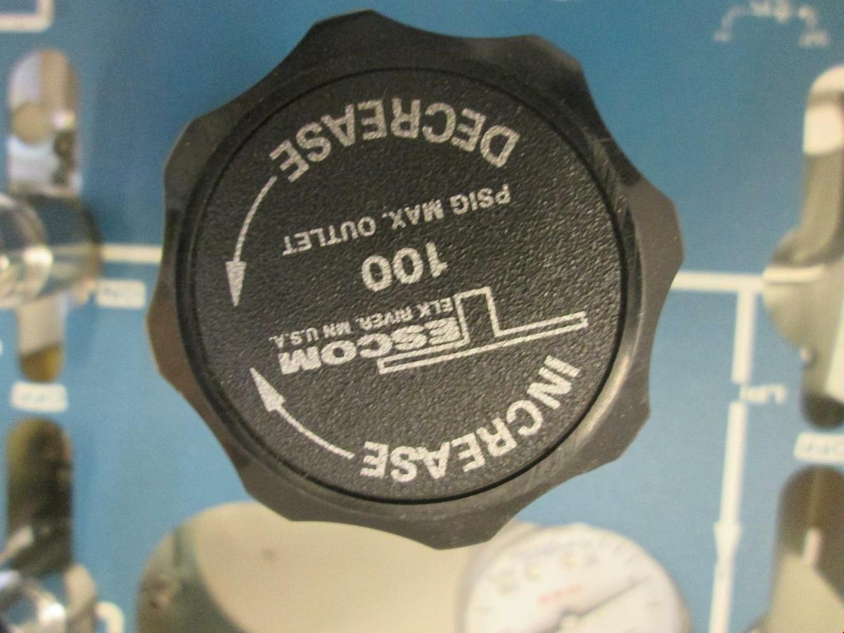 Used Semi-Gas High Purity Gas Panel, previously used for He, No Pigtail, Used