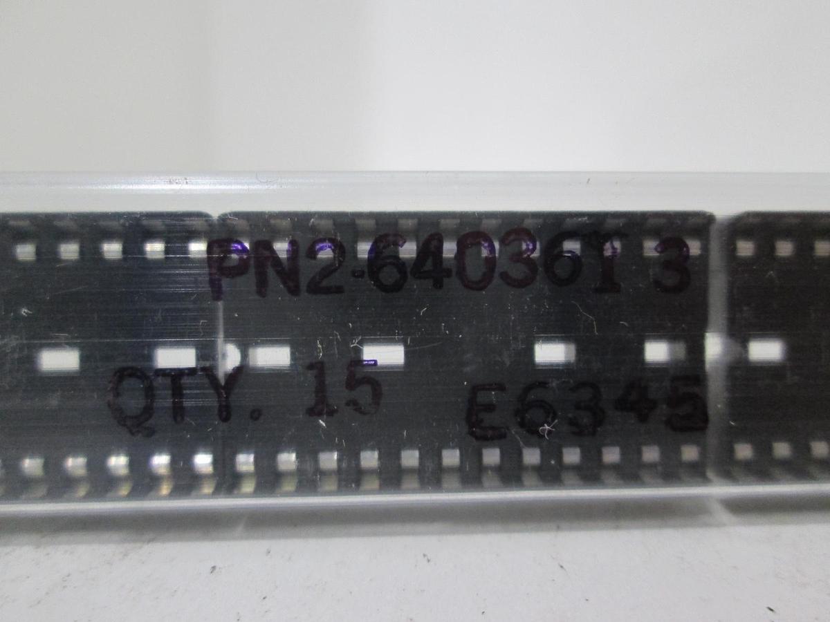 AMP, PN2-640361-3, 22 POS .400 IC DL SKT TIN, New, Lot of 15