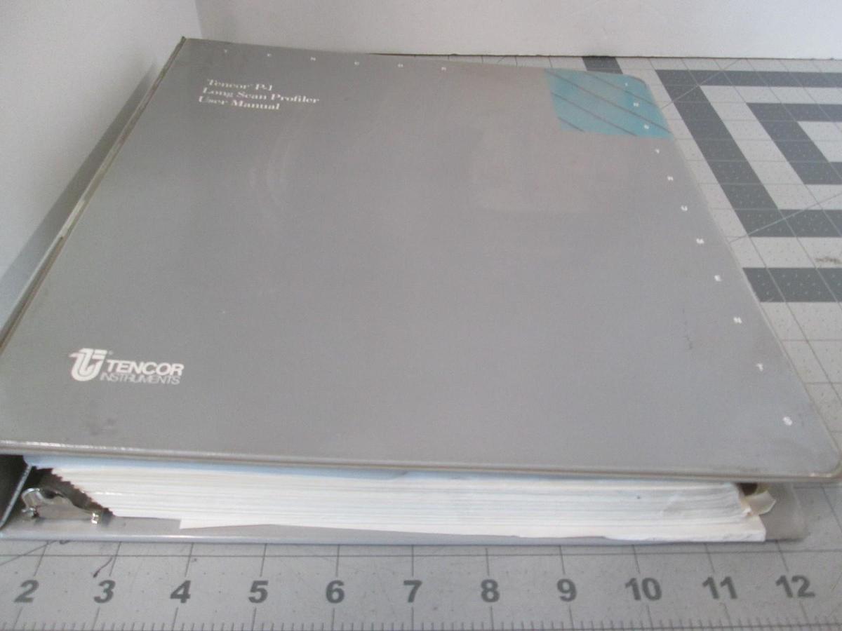 Used Tencor, P-1 Long Scan Profiler, User Manual, Used