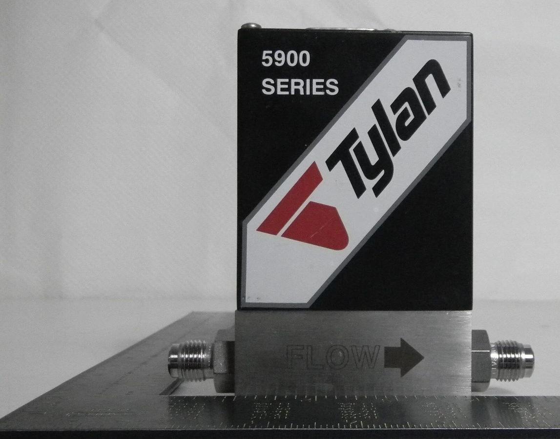 Used Tylan MFC 5900 Series, Helium HE, Range- 100 SCCM, Used