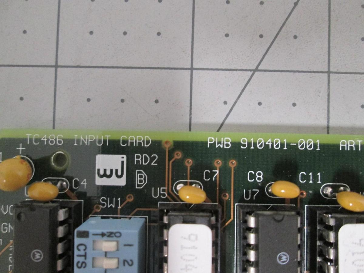 Watkins Johnson, 910401-001, TC486 Input Card, PCB Assy, New