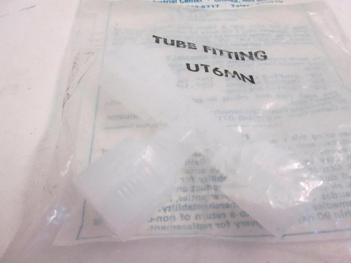 Used Galtek Corporation 3 Way Tee Fitting, UT6MN, NIP