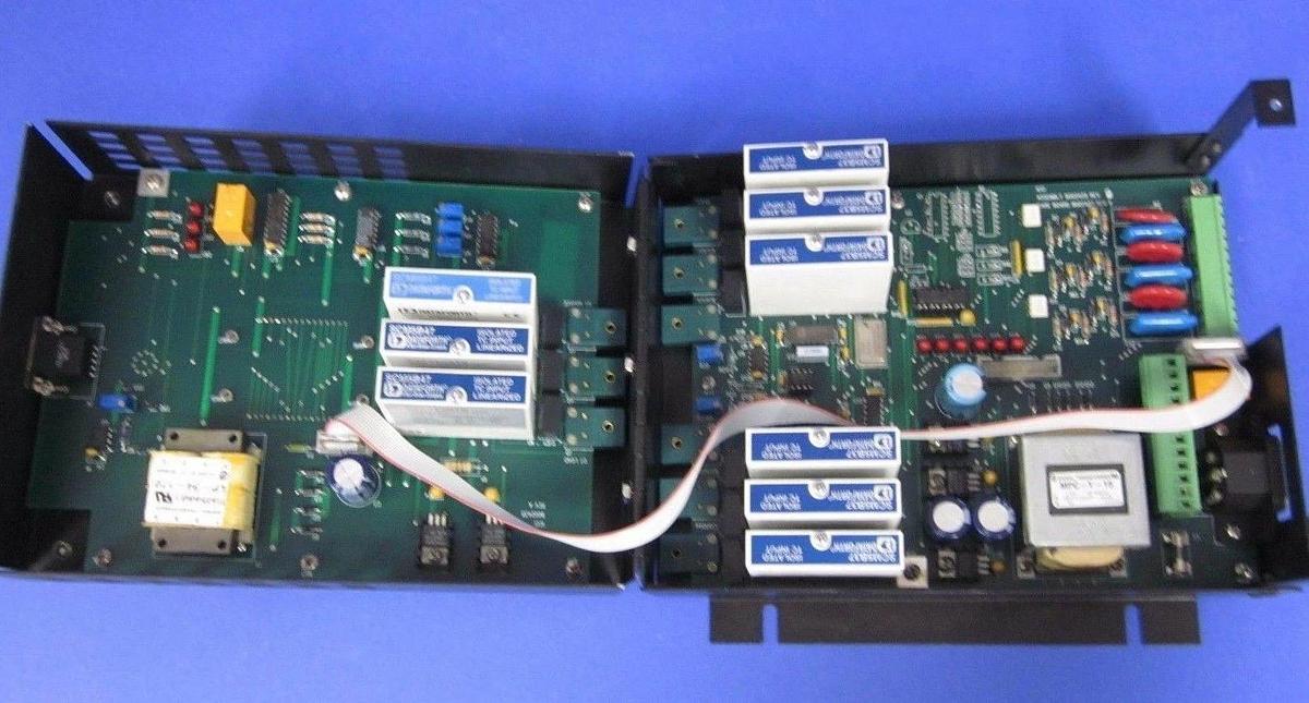 ICCI SLC-99 Temperature Control Input Module w/ 8002085 & 8002075, Used
