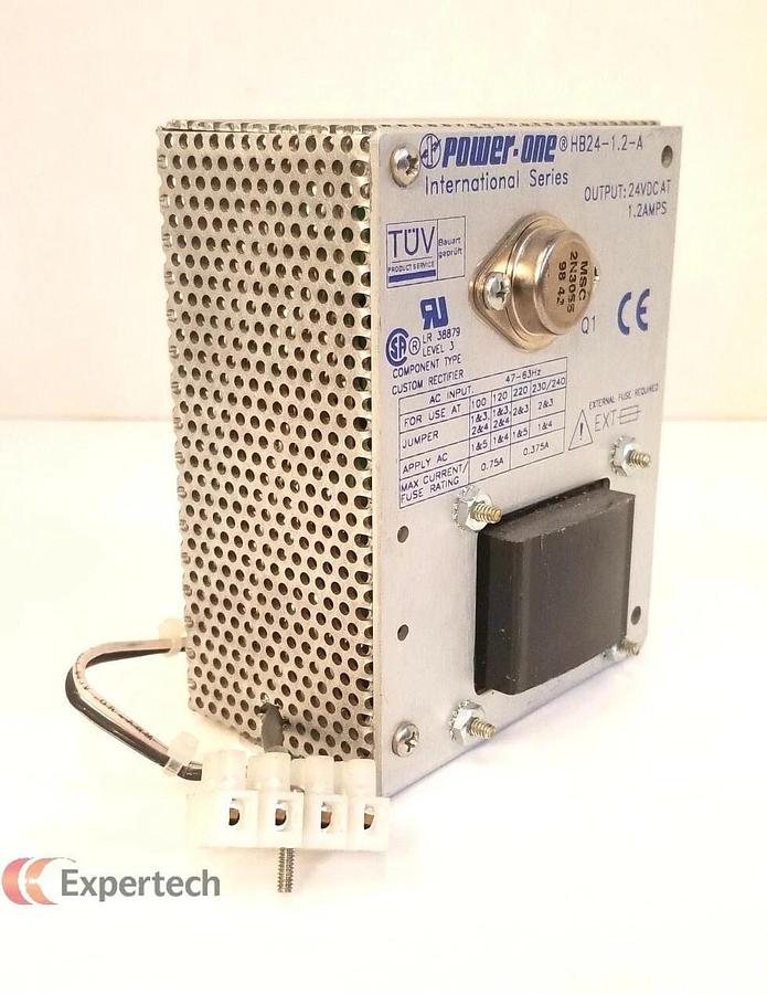 Used Power One HB24-1.2-A Power Supply, 47-63 HZ, 24VDC, Used