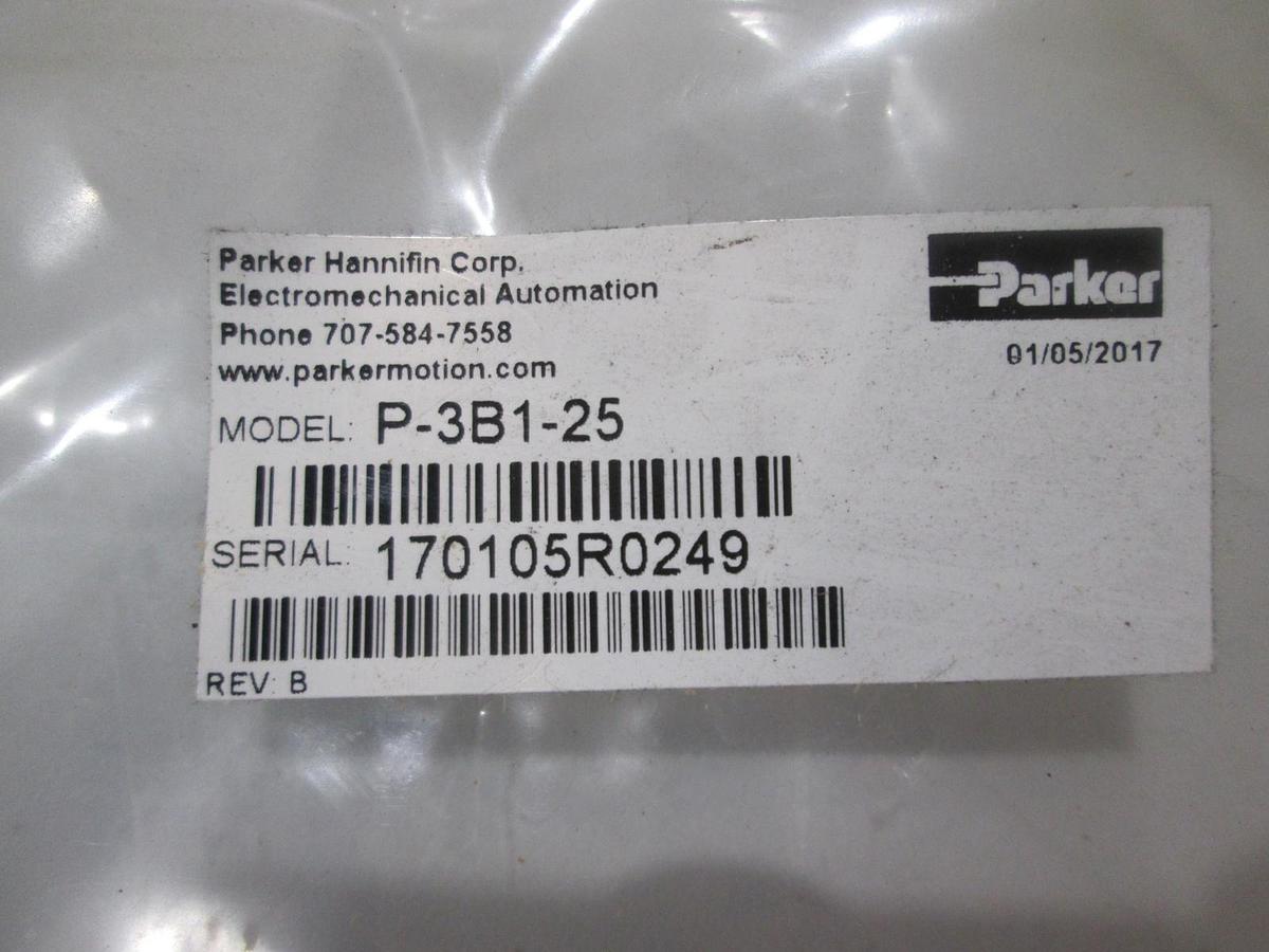 Used Parker Hannifin, P-3B1-25, Servo Cable, New