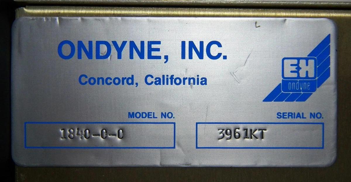 Used E+H Endress + Hauser Ondyne 1840-0-0 HygroTwin, Moisture Analyzer Model 1800
