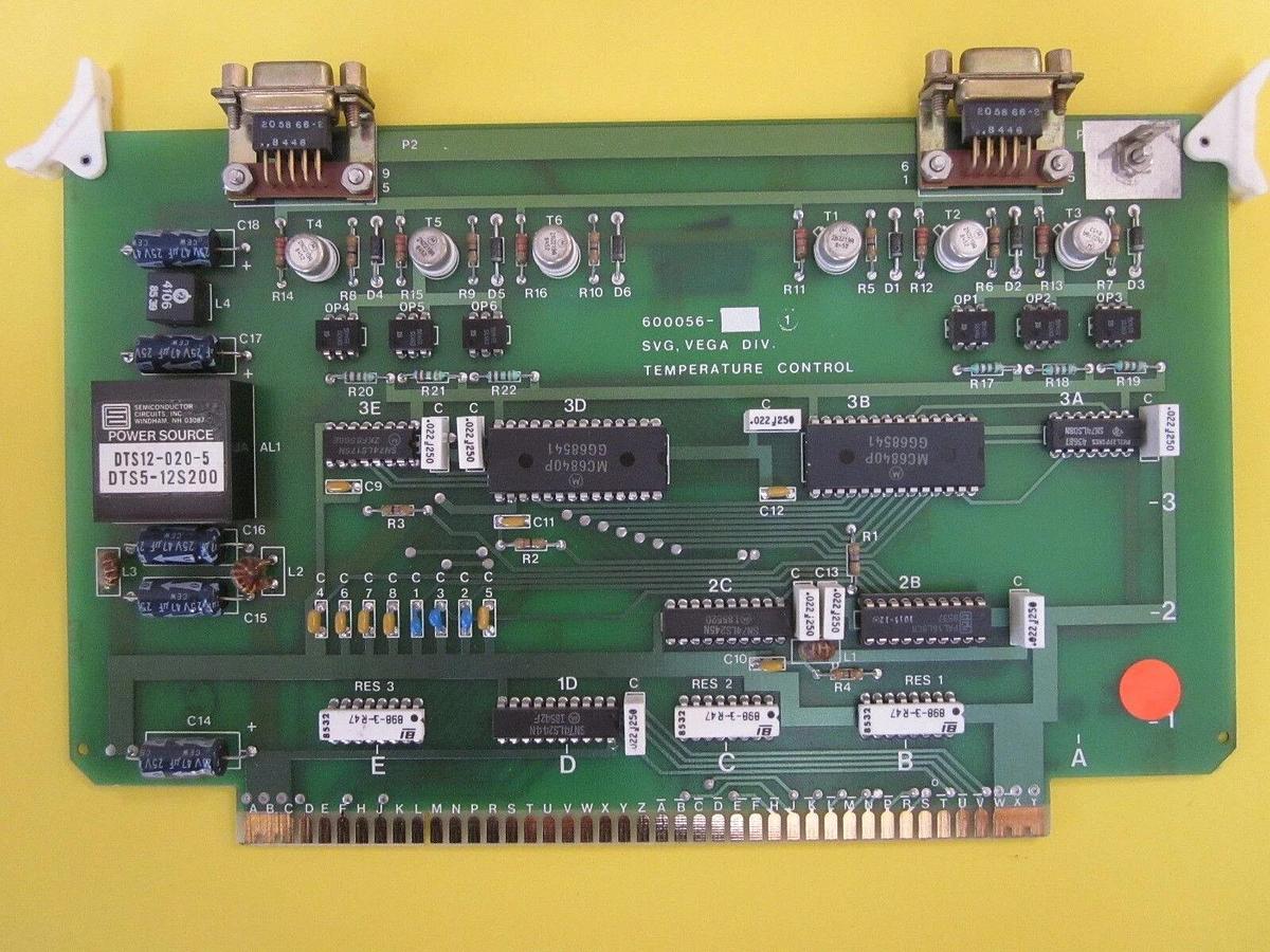 Used SVG 600056 Temperature Control Board