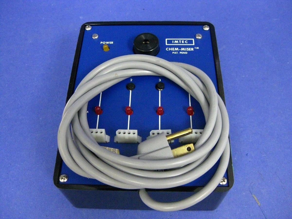 Used IMTEC Acculine Chem-Miser MCU Master Control Unit Model 501, 20-00-0400, Used
