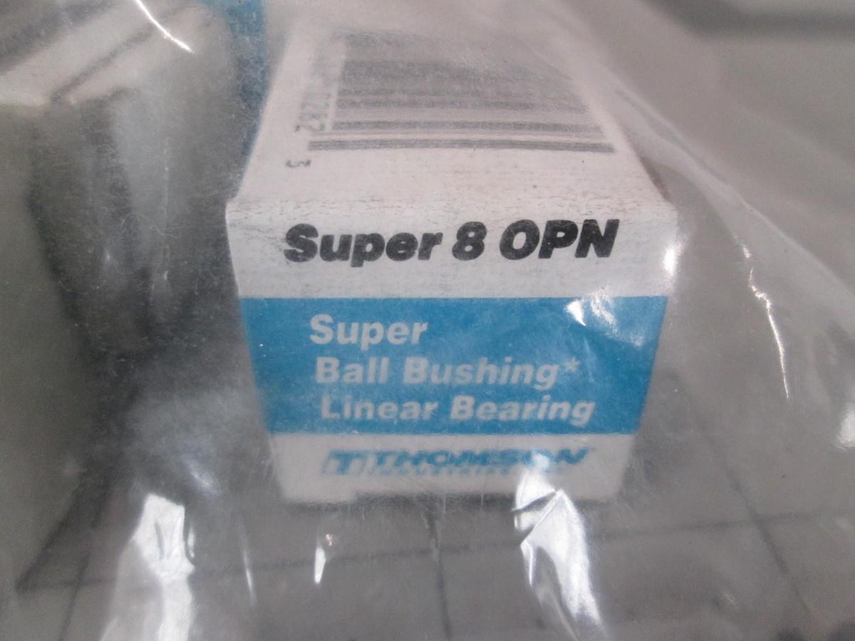 Thompson, Super 8 OPN, Super Ball Bushing, Linear, New, Lot of 9