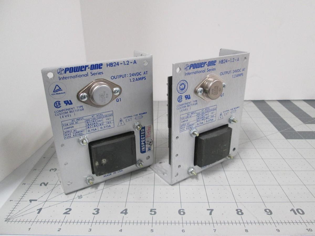 Used Power-One, HB24-1.2-A, Power Supply, Used, Lot of 2