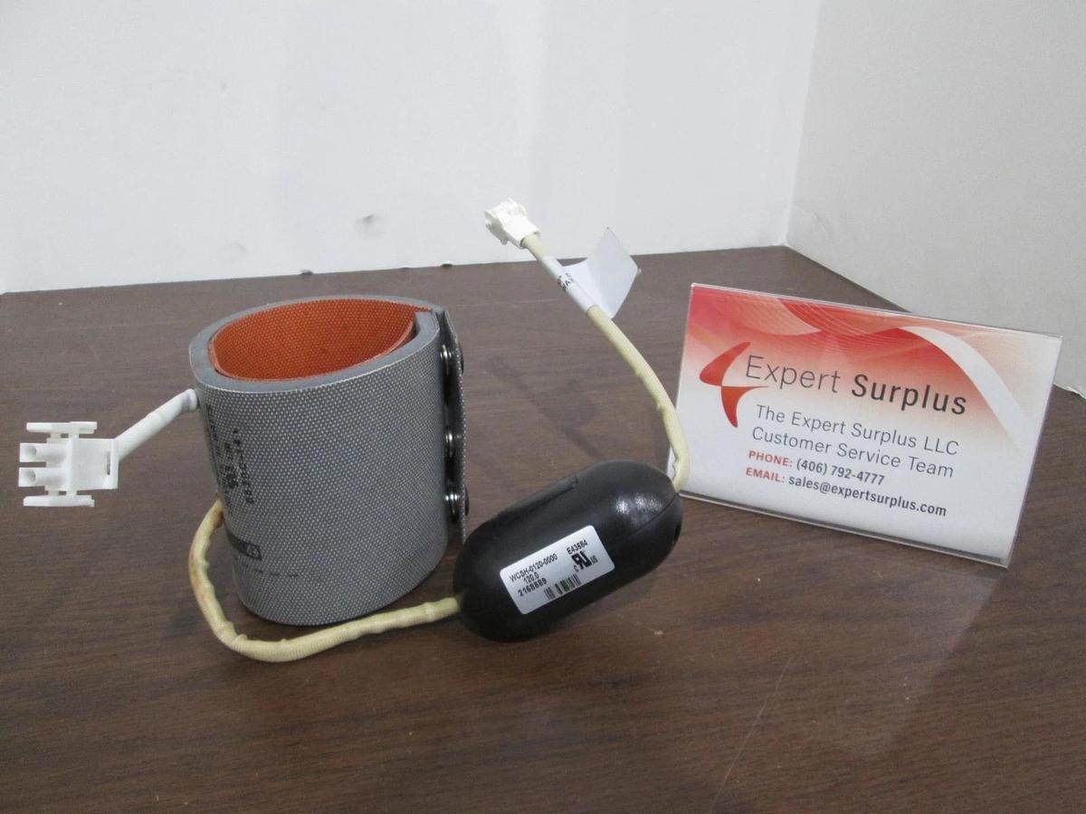Used Watlow, 040096503, 120VAC, 36W, Rubber Silicone Heater, Used