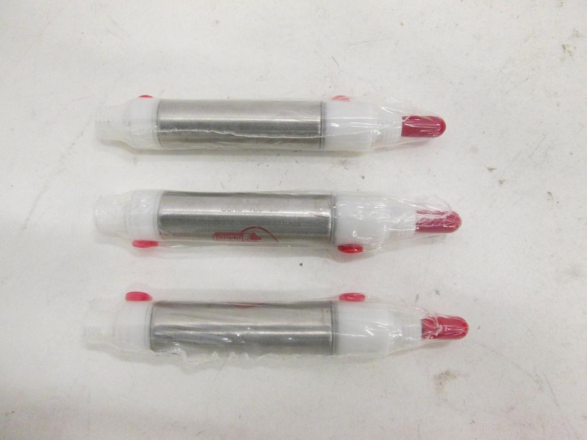 Bimba, Pneumatic Cylinder, PC-021-DXPB, New, Lot of 3