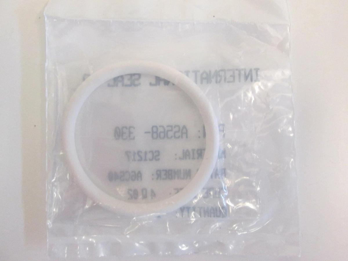 Used International Seal Co, AS568-330, White, SC1217, O-Ring Lot of 39