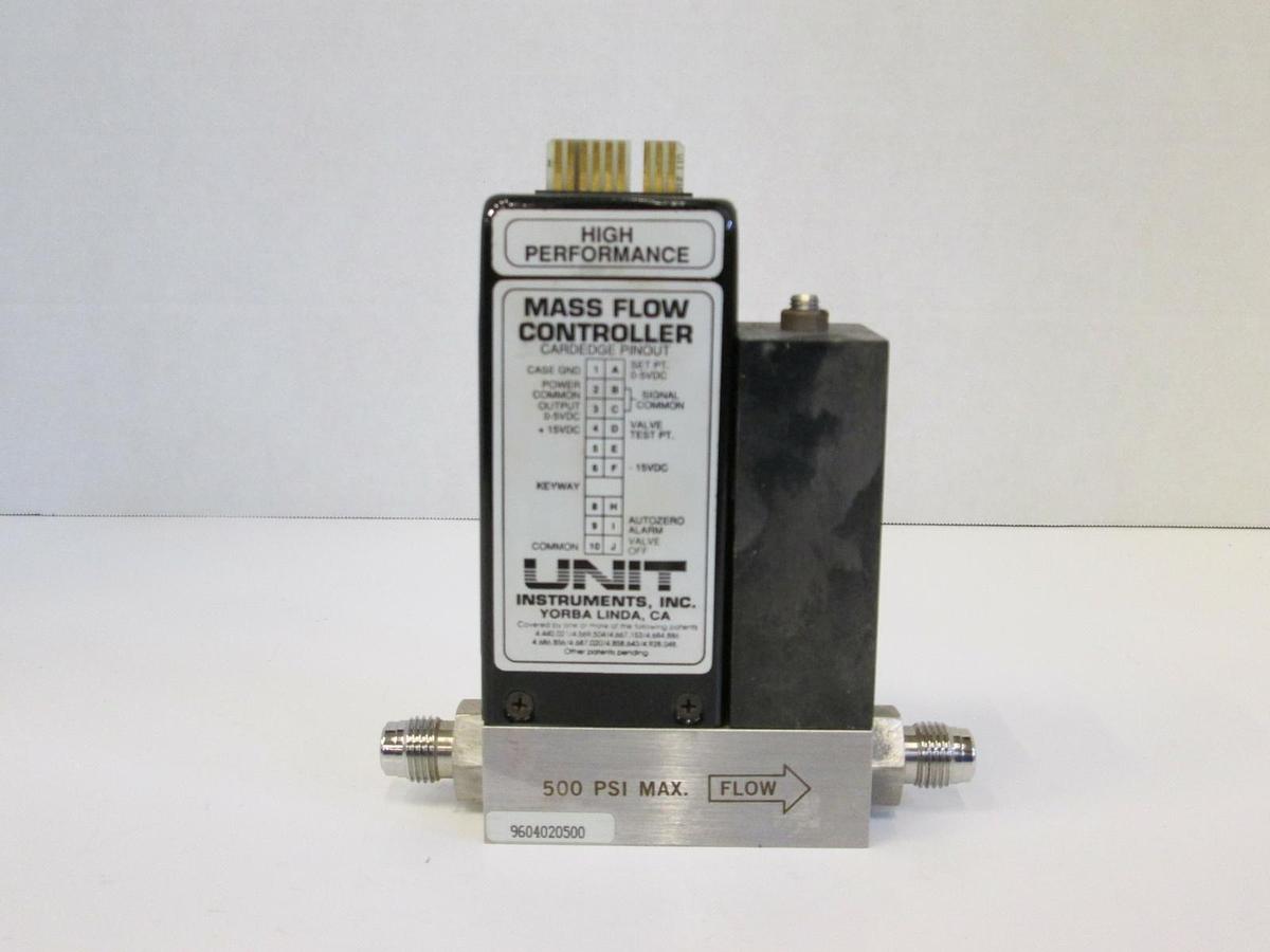 Used Unit UFC-1110A Mass Flow Controller MFC, AR, 20 SLM, 1/4" Male