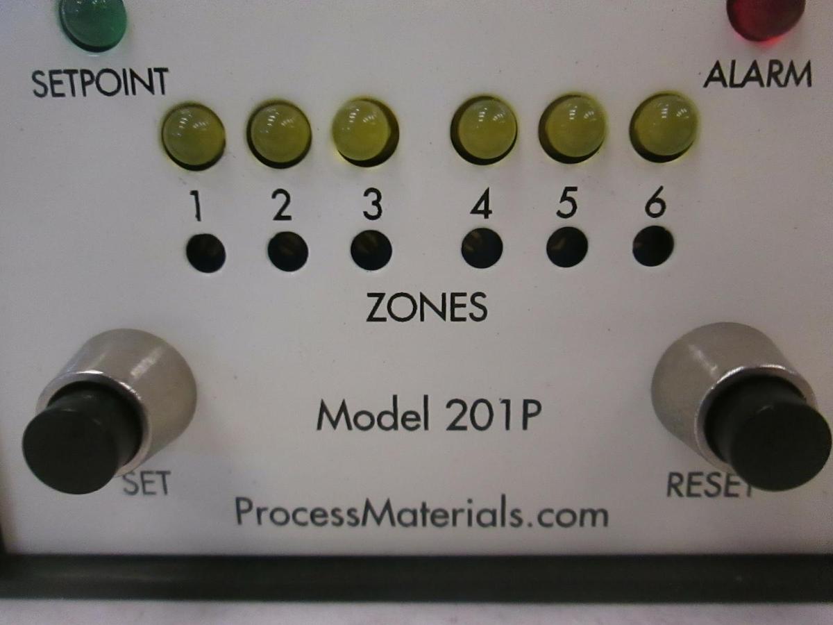 Used Omega Excess Temperature Alarm, Model 201P, pulled from a working tool