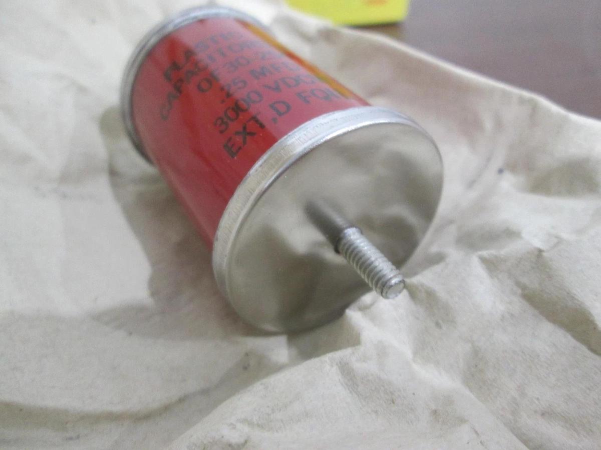 Plastic Capacitors, OF30-254, New, Lot of 2
