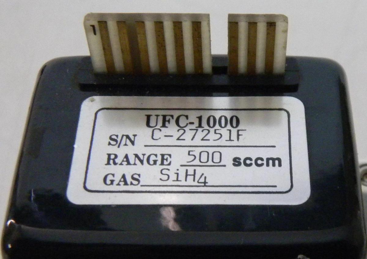 Used Unit UFC-1000 Mass Flow Controller, Gas- SiH4, Range- 500sccm, Used