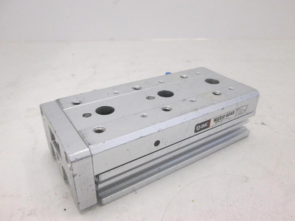 Used SMC, Slide Cylinder, MXS12-50AS, Used