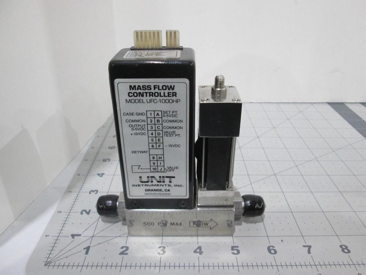 Used Unit, UFC-1000HP, Mass Flow Controller, He, 200 SCCM, Used