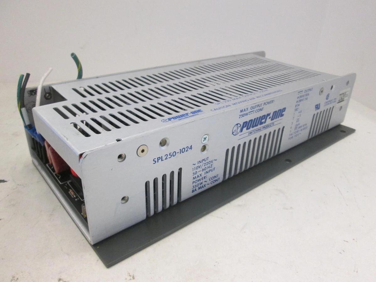 Used Power One, Power Supply, SPL250-1024, 110V/220V, 50-60Hz, Used
