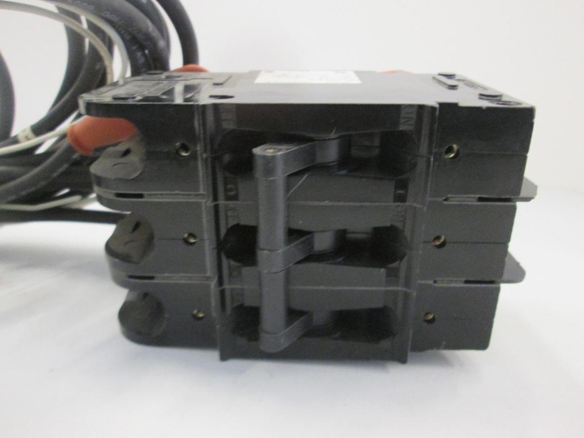 Used Heinemann, CD3-A3A3A6-AB, Circuit Breaker w/ Cable, 3 Pole, 50-50-100A, Used