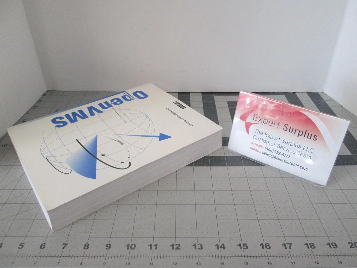 Used Digital, OpenVMS User Manual, Used