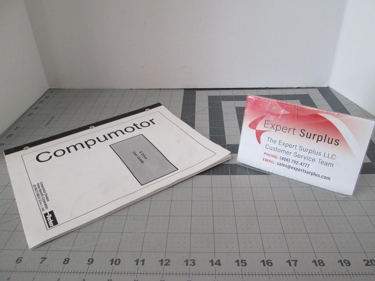 Used Parker, Compumotor S Drive User Guide, Used