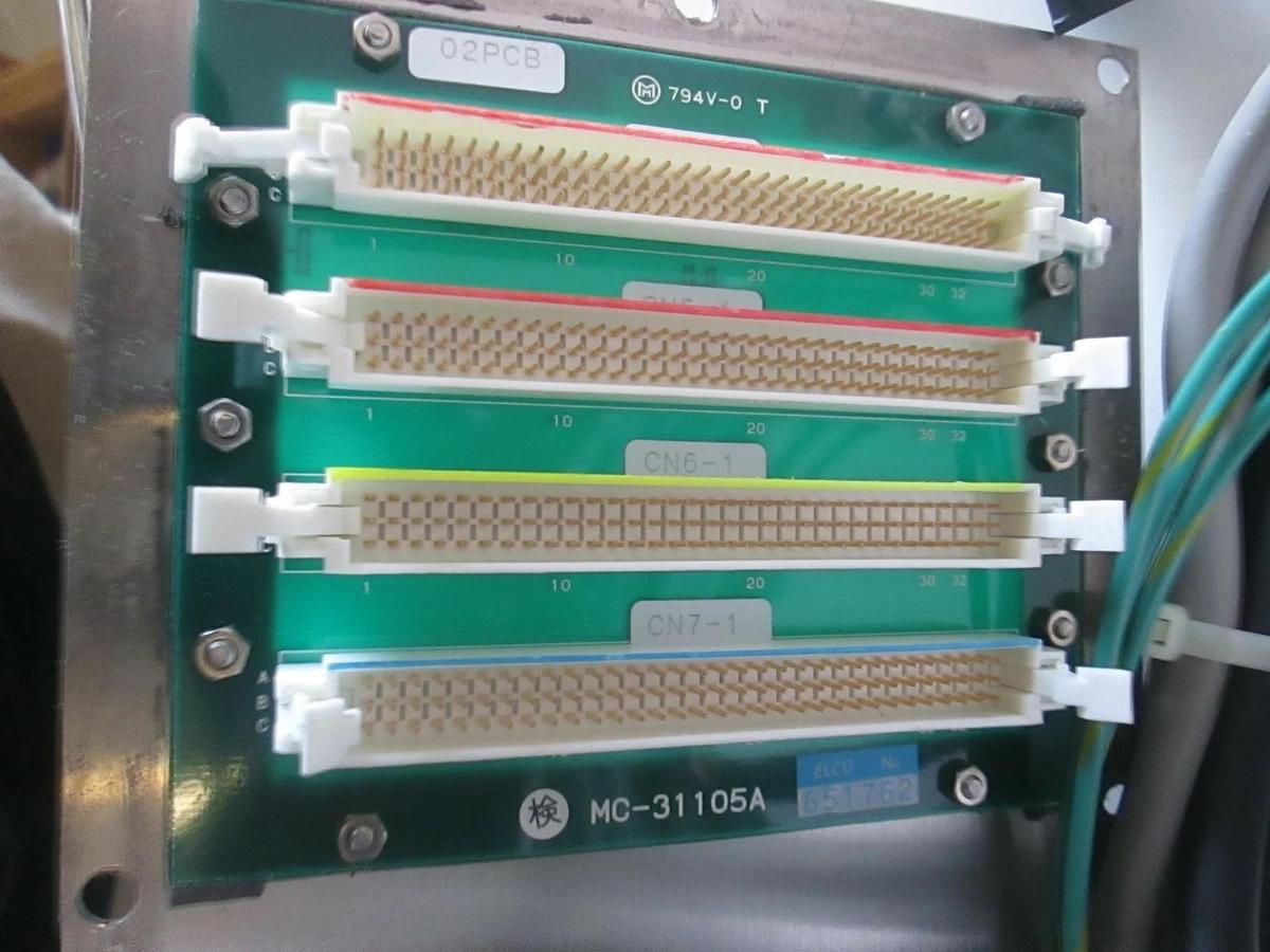 Used TEL Tokyo, PCB MC-31105A Assy w/ Connecting Cables, Used