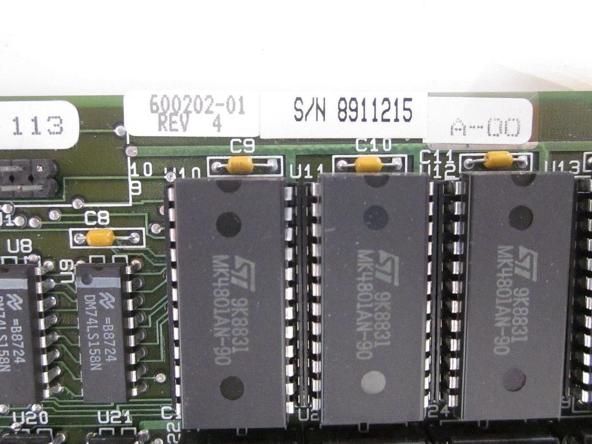 Used CRT CONTROLLER BOARD SVG 600202-01, VTR 6000 VTR 7000, Used