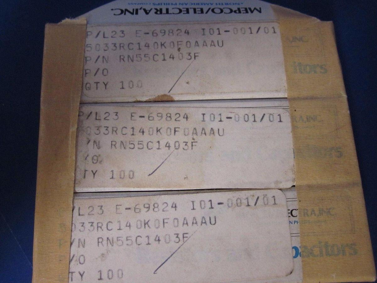 MEPCO Resistor RN55C1403F - Lot of 300