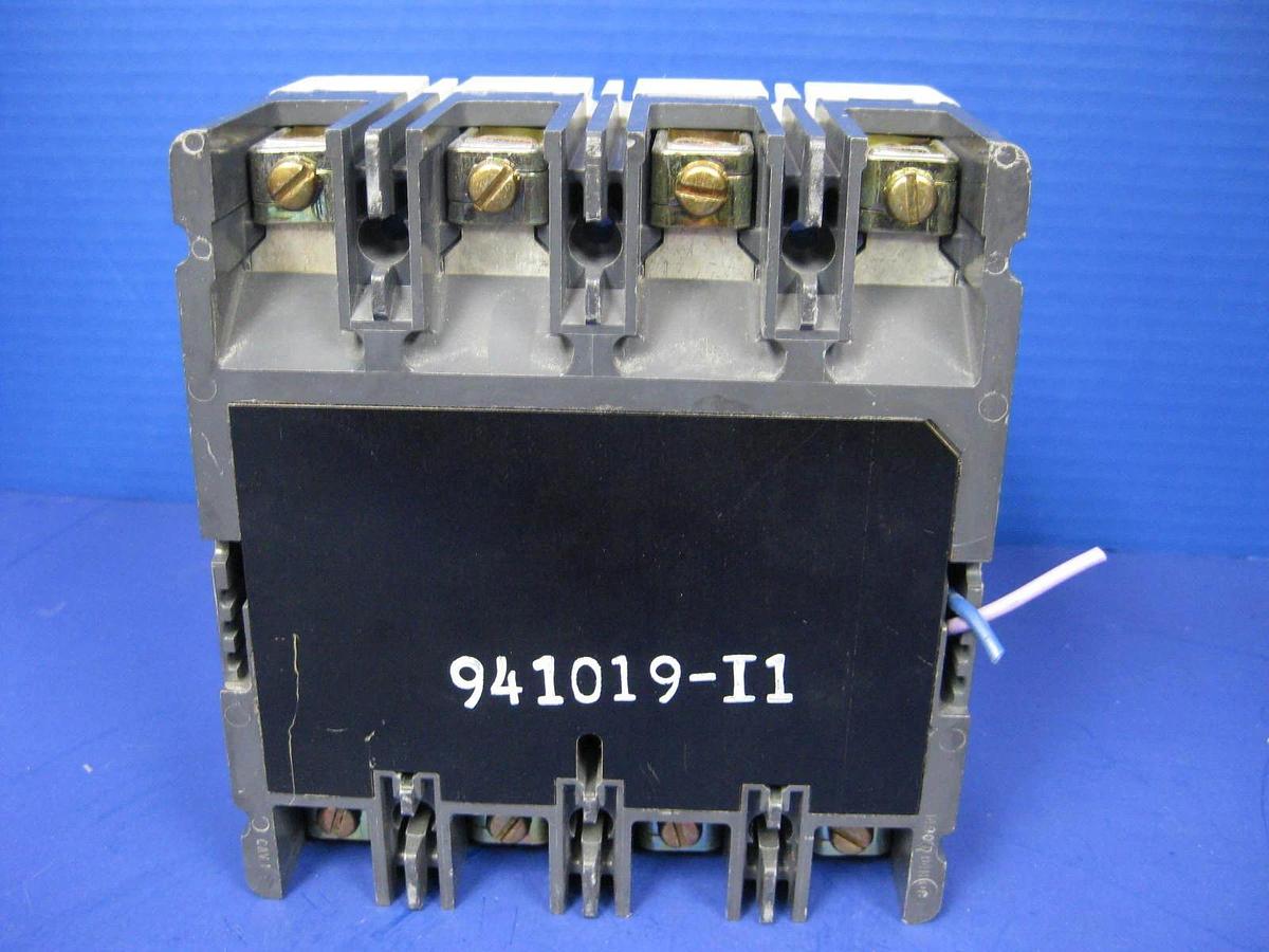 Used Westinghouse Series C FWD4060L Circuit Breaker, 600V 60A, 4 Pole, Used