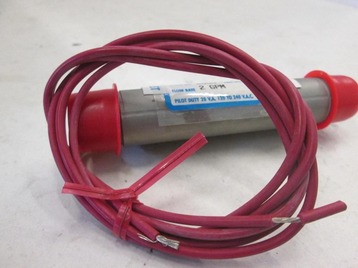 Thomas Products, Flow Switch, Model No. 2000, 2 GPM Flow Rate, New