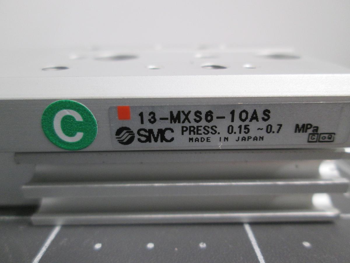Used SMC 13-MXS6-10AS Precision Air Slide Table