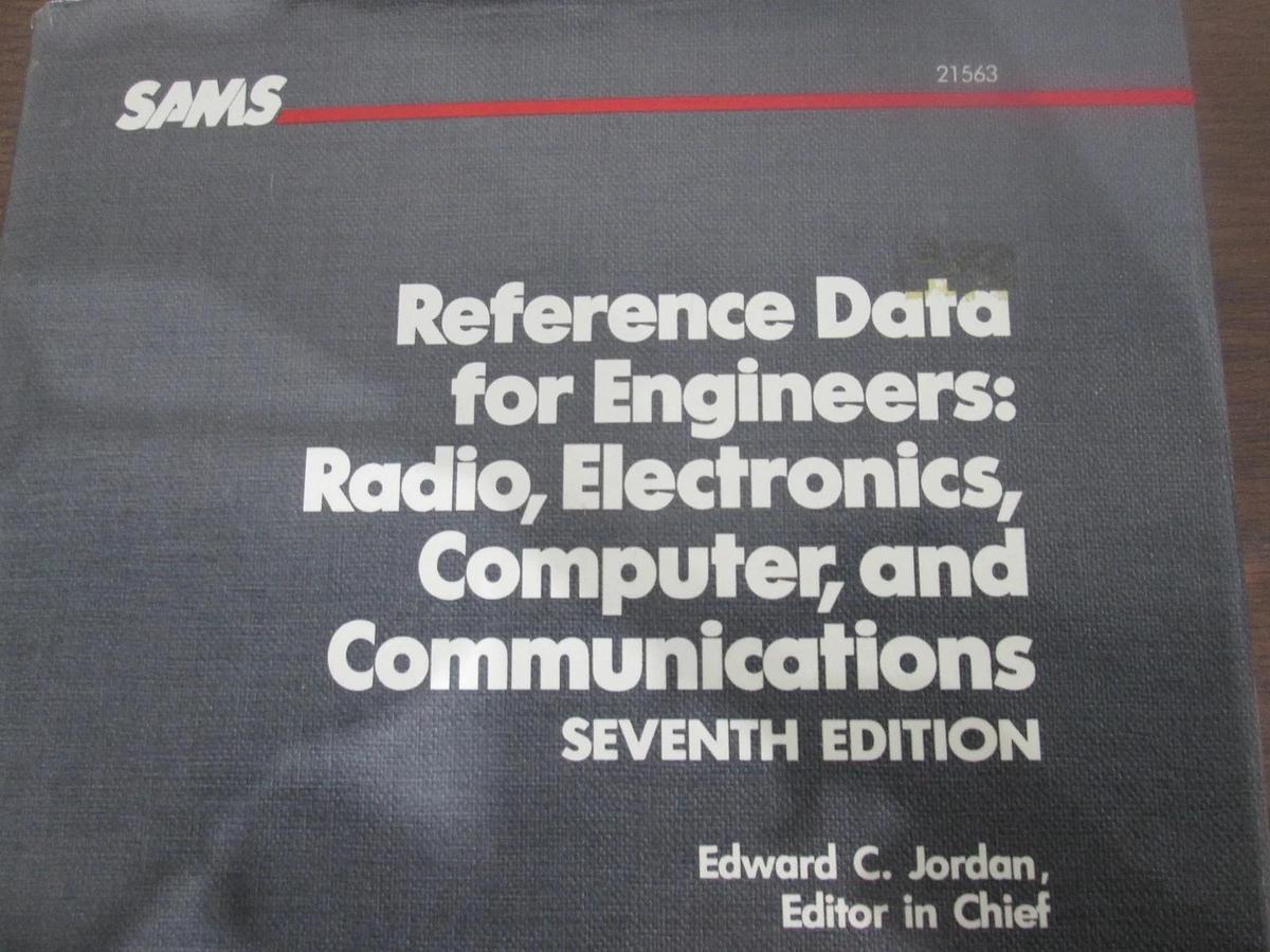 Used SAMS, Reference Data for Engineers: Radio, Electronics, Computer, 0-672-2156Used