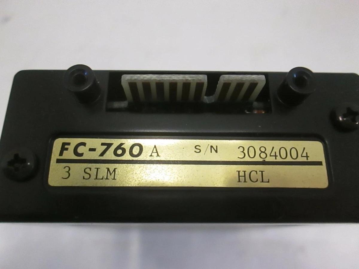 Used Tylan FC-760A, Mass Flow Controller MFC, HCL, 3 SLM, Used
