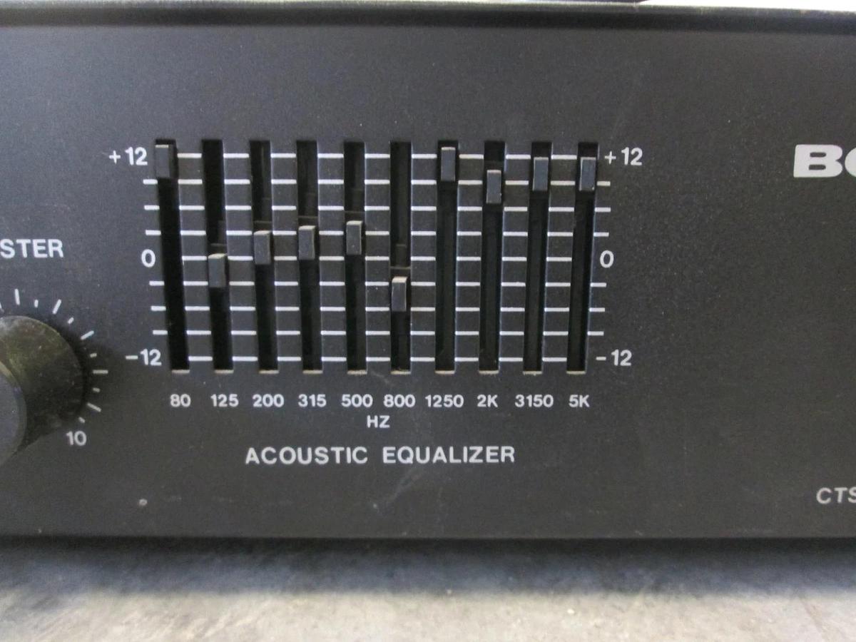 Used Bogen, Acoustic Equalizer, CTS-1100, Used