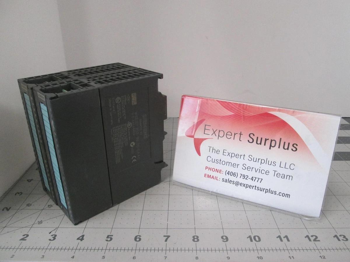 Used Siemens, Simatic S7, 6ES7 323-1BL00-0AA0, Digital Combination Modu Used,Lot of 2