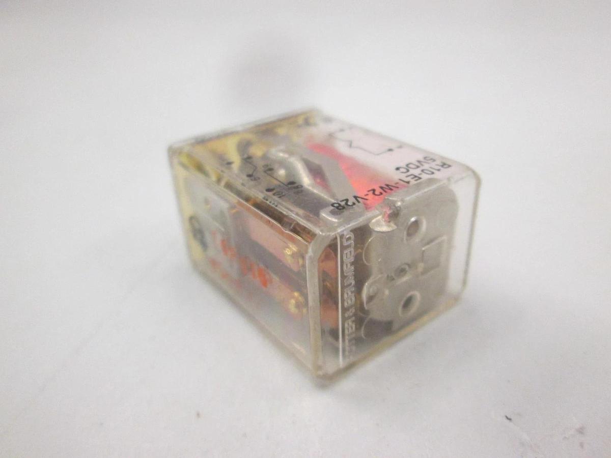 Used Potter & Brumfield, R10-E1-W2-V28, 5VDC Relay, Used
