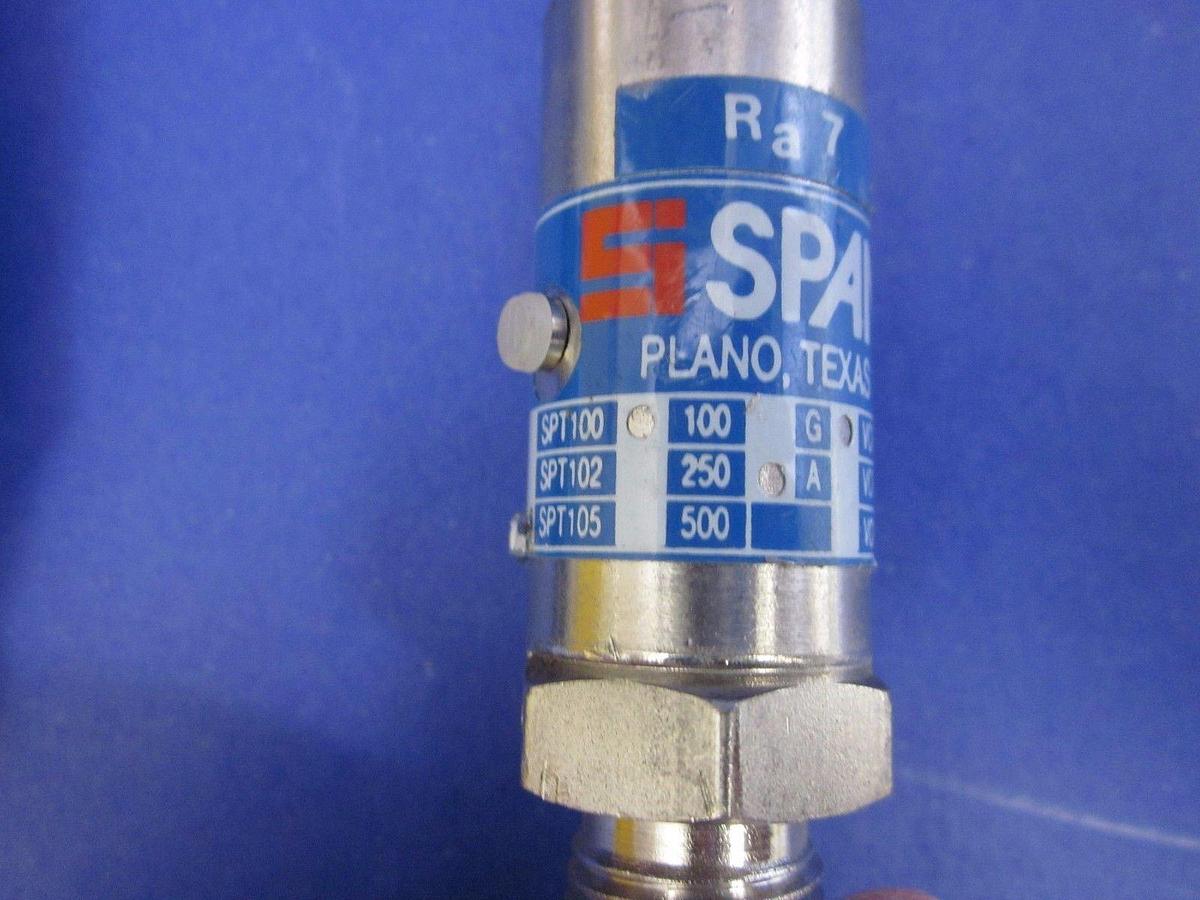 Used SPAN Pressure Transducer, SPT-105, 23-1161, 1/4" Male VCR, Used, - LOT of 2