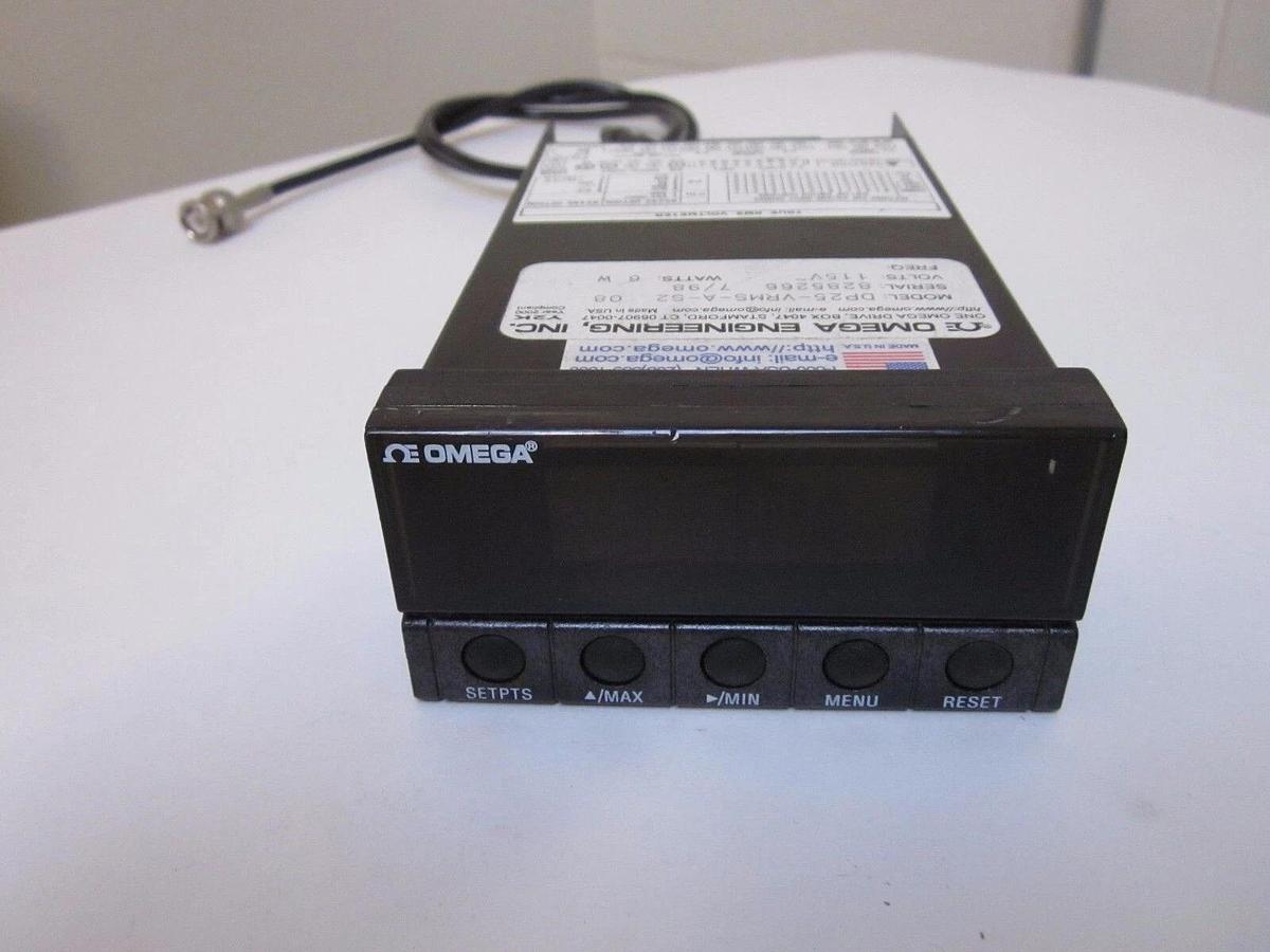 Used Omega DP25-VRMS-A-S2 True RMS Voltmeter