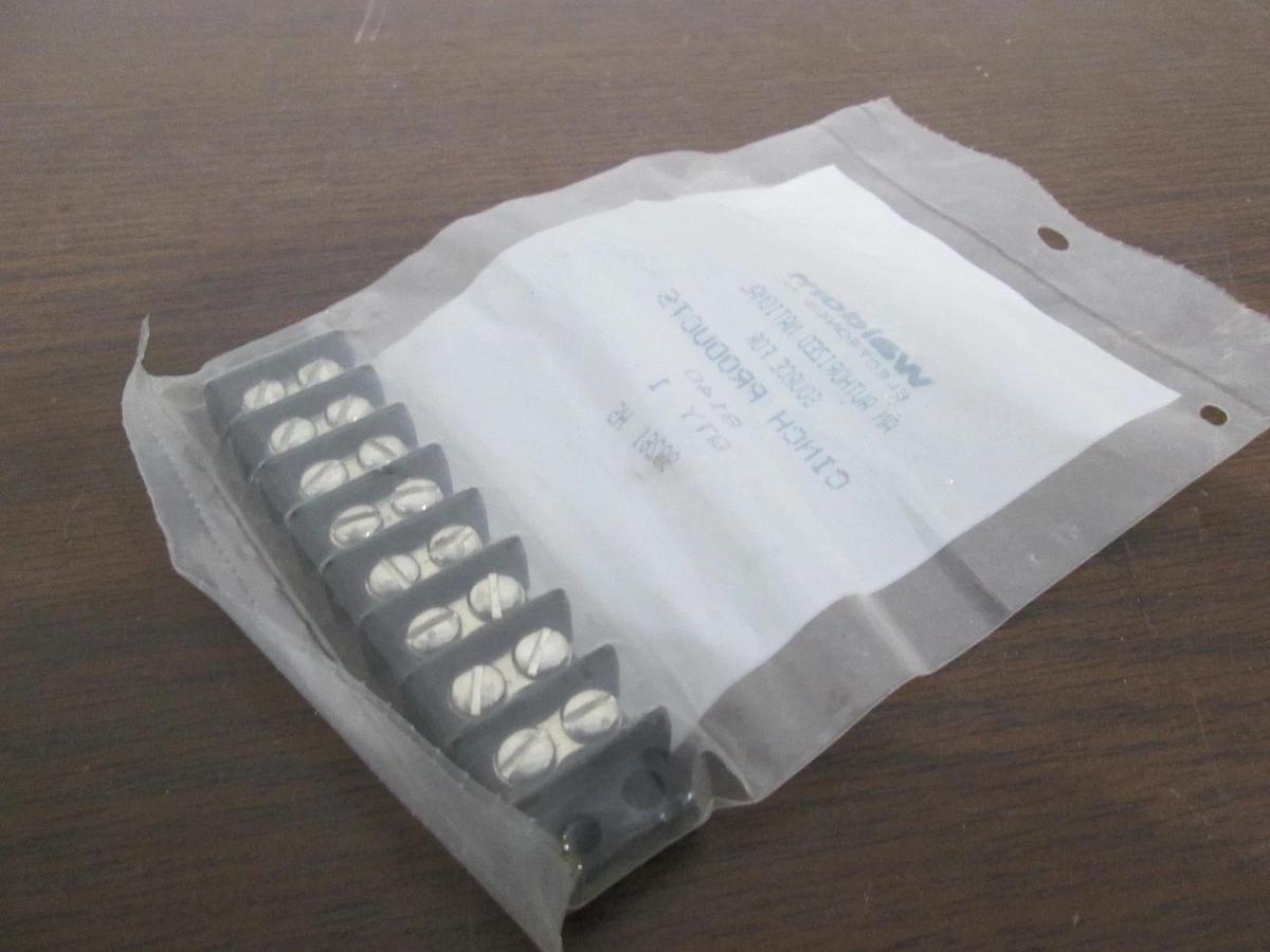 Waldom/Cinch, 8140, 8 Position Terminal Block, New
